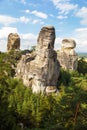 Sandstone rock city czech or Bohemian paradise