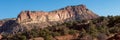 Sandstone Rock Formation in Capitol Reef National Park, Utah Royalty Free Stock Photo