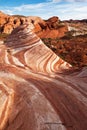 Sandstone Rock Formation In Mojave Desert Royalty Free Stock Photo