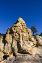 Sandstone rock formations in Colorado