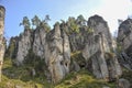 Sandstone rocks Bohemian Paradise