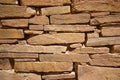 Sandstone Rocks form Wall