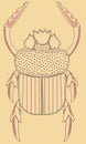 Sandstone Scarab