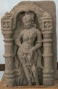 Sandstone Sculpture of  Nayika Central India Madhya Pradesh Royalty Free Stock Photo