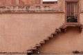 Sandstone Steps At Fatehpur Sikri Royalty Free Stock Photo