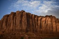 Sandstone upwarp in Monument Valley Utah