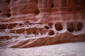 Sandstone Wall Royalty Free Stock Photo