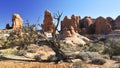 Sandstones in Arches National Park, Utah, USA