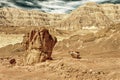 Sandstones in Timna park HDR Royalty Free Stock Photo