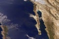 Sandstorm, view from space. Elements of this image furnished by NASA