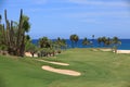 Sandtrap on Palmilla Royalty Free Stock Photo