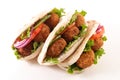 Sandwich with falafel Royalty Free Stock Photo