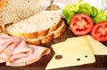 Sandwich Fixings Royalty Free Stock Photo