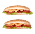 Sandwich food Royalty Free Stock Photo