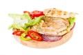 Sandwich with grilled chicken