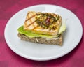 Sandwich with grilled tofu