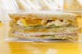 Sandwich in package Royalty Free Stock Photo