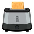 Sandwich toaster icon cartoon . Bread machine