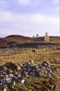 Sandwood bay ruin, Sutherland, Scotland Royalty Free Stock Photo