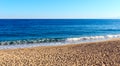 Sandy azure beach, Calabria, Italy