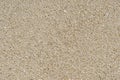 Sandy beach background. Detailed sand texture. Top view Royalty Free Stock Photo
