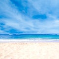 Sandy beach background Royalty Free Stock Photo