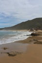 Sandy beach at Brenton on Sea Royalty Free Stock Photo