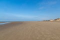 The Sandy Beach at Formby Royalty Free Stock Photo