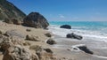 Sandy beach in greece