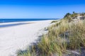 Sandy beach on Hel Peninsula, Baltic sea, Poland