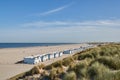 Sandy beach in the Netherlands