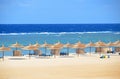 Sandy beach at hotel in Marsa Alam - Egypt