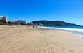 Sandy beach in Ixtapa, Mexico