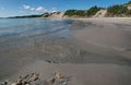 Sandy Beach in Newfoundland Royalty Free Stock Photo