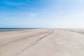 Sandy beach of Norderney