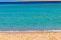 Sandy beach of the Red sea in Hurghada, Egypt Royalty Free Stock Photo