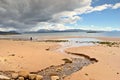 Sandy beach, Redpoint, Wester Royalty Free Stock Photo