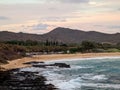 Dusk Delight: Sandy Beach's Enchanting Playground in Oahu, Hawaii