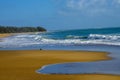 Sandy Beach sunrise near Gladstone Royalty Free Stock Photo