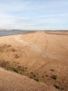 sandy beach texture dunes coast nature reserve plain background Royalty Free Stock Photo