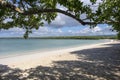 Sandy Beach of Tortuga Bay in the Galapagos Islands