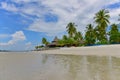 Sandy beach of tropical Koh Mook Island in Krabi