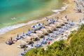 Sandy beach Varkotopos, resort Bali, Crete, Greece