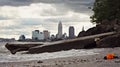 The sandy beaches of Cleveland