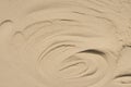 Sandy Beige Swirled Sand Texture Background image Royalty Free Stock Photo