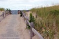 Sandy boardwalk
