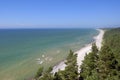 Sandy coastline of Baltic Sea