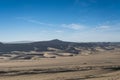 Sandy desertification land landscape