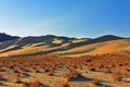 The sandy dune Eureka in desert Royalty Free Stock Photo