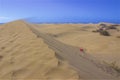 Sandy dunes of Maspalomas, Gran Canaria